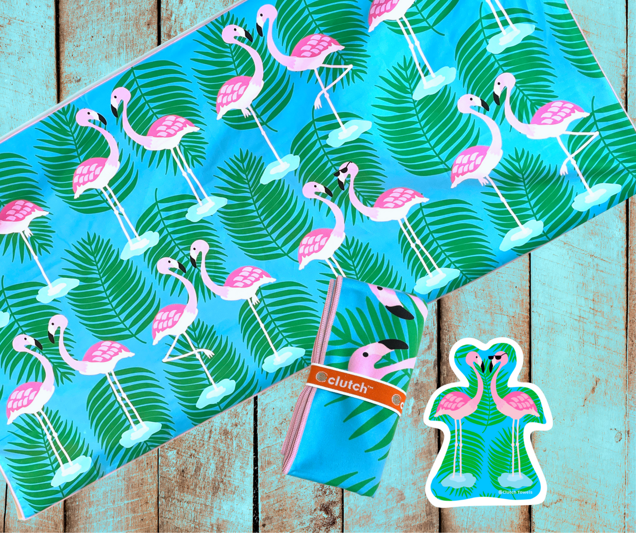Flamingos Sticker