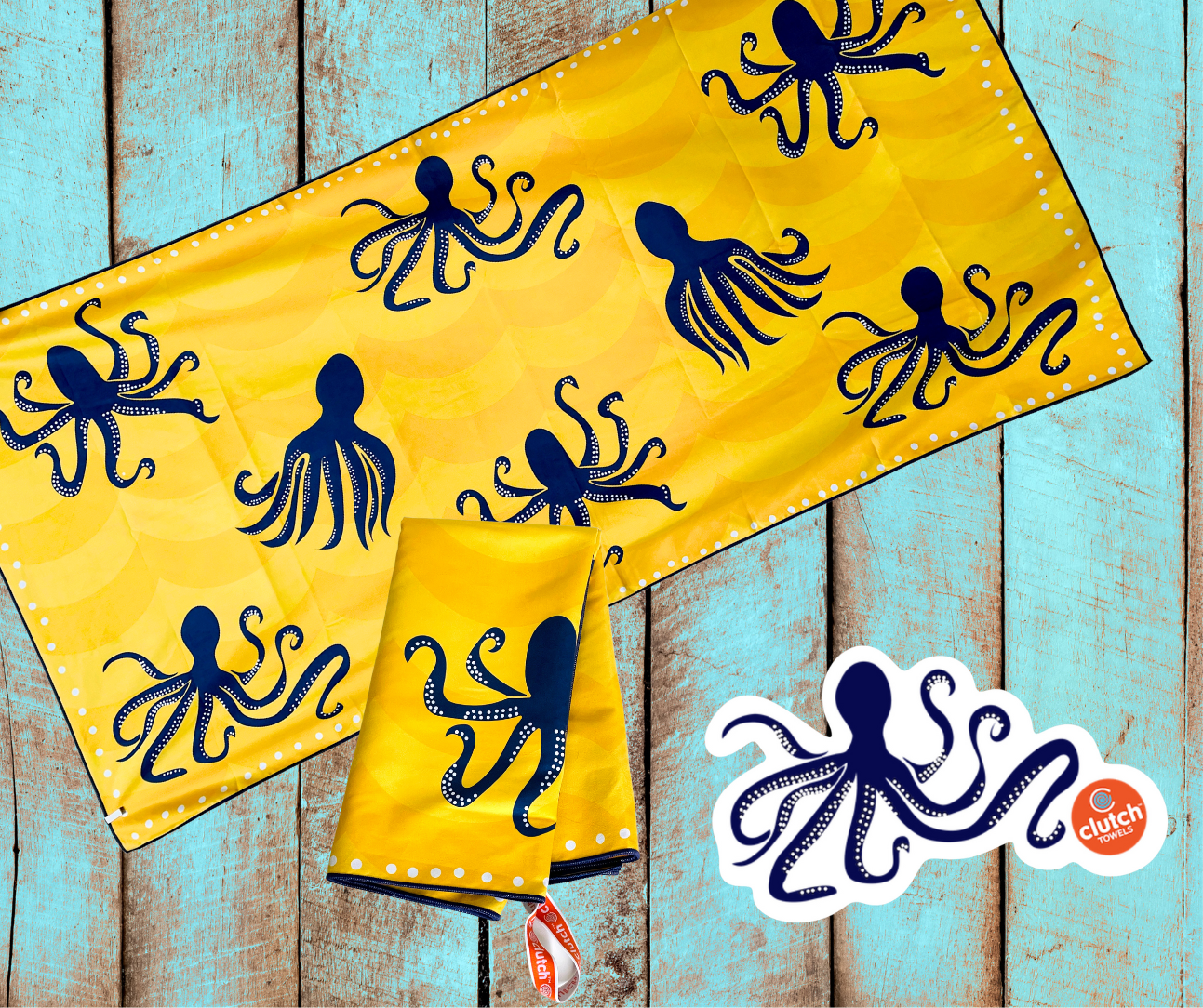 Playful Octopus Sticker