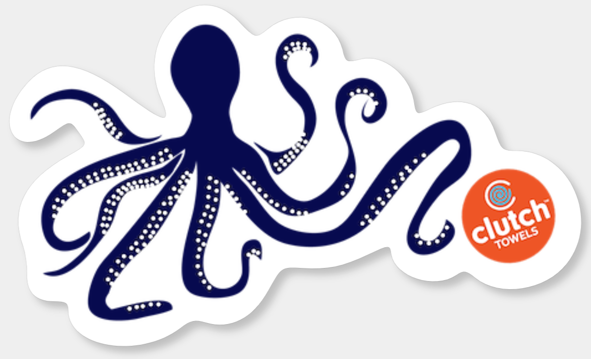 Playful Octopus Sticker