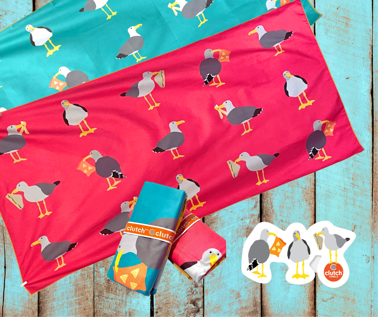 Seagull Stole My Lunch Sticker