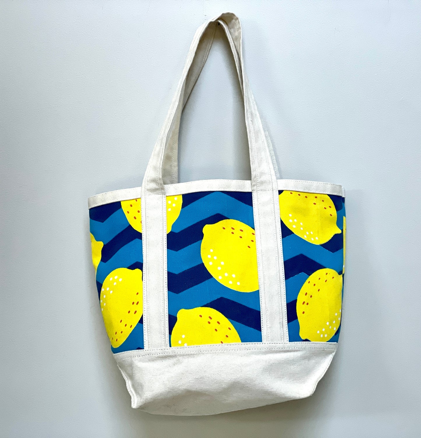 Lemon Canvas Tote Bag