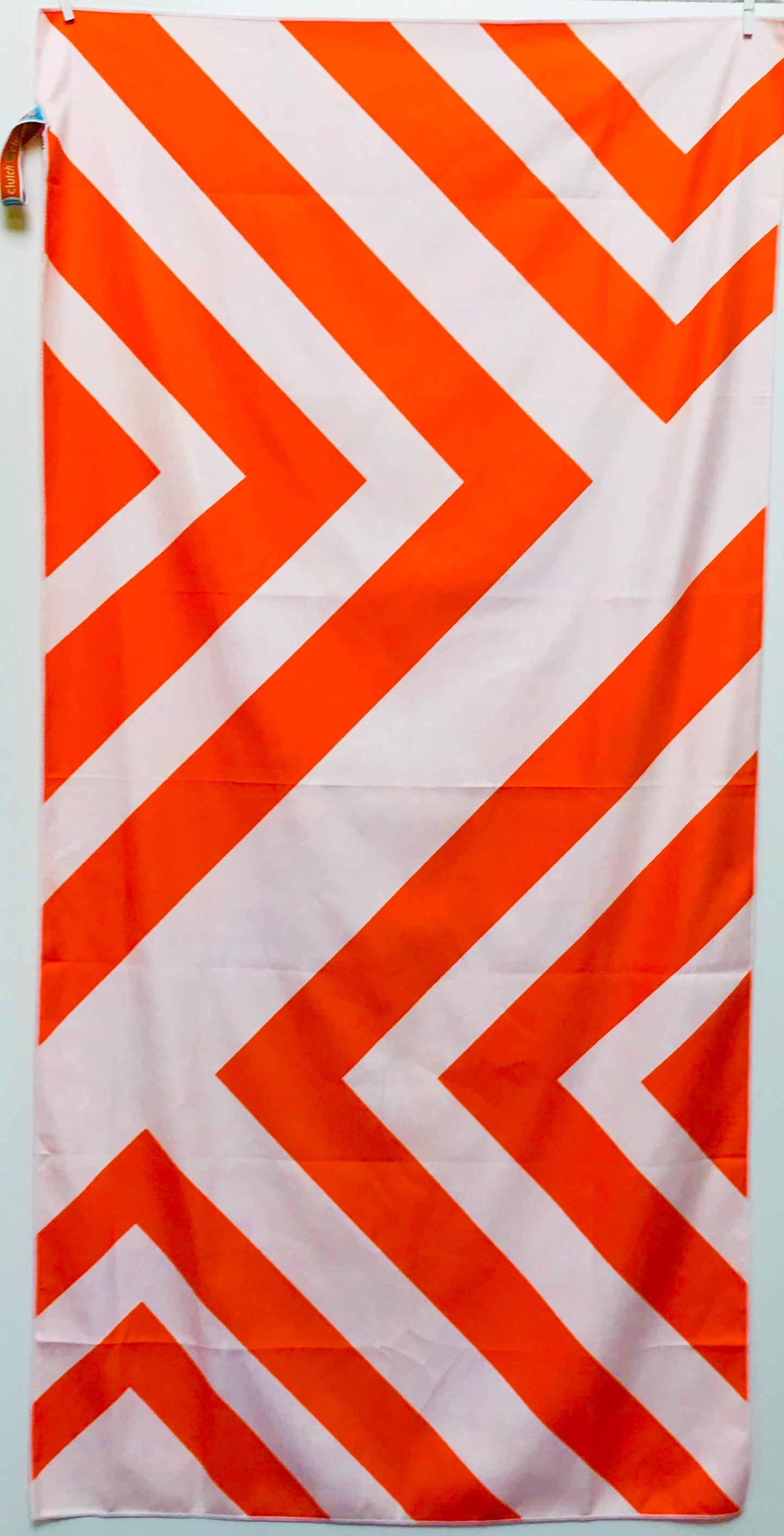 Zig Zag Orange/White
