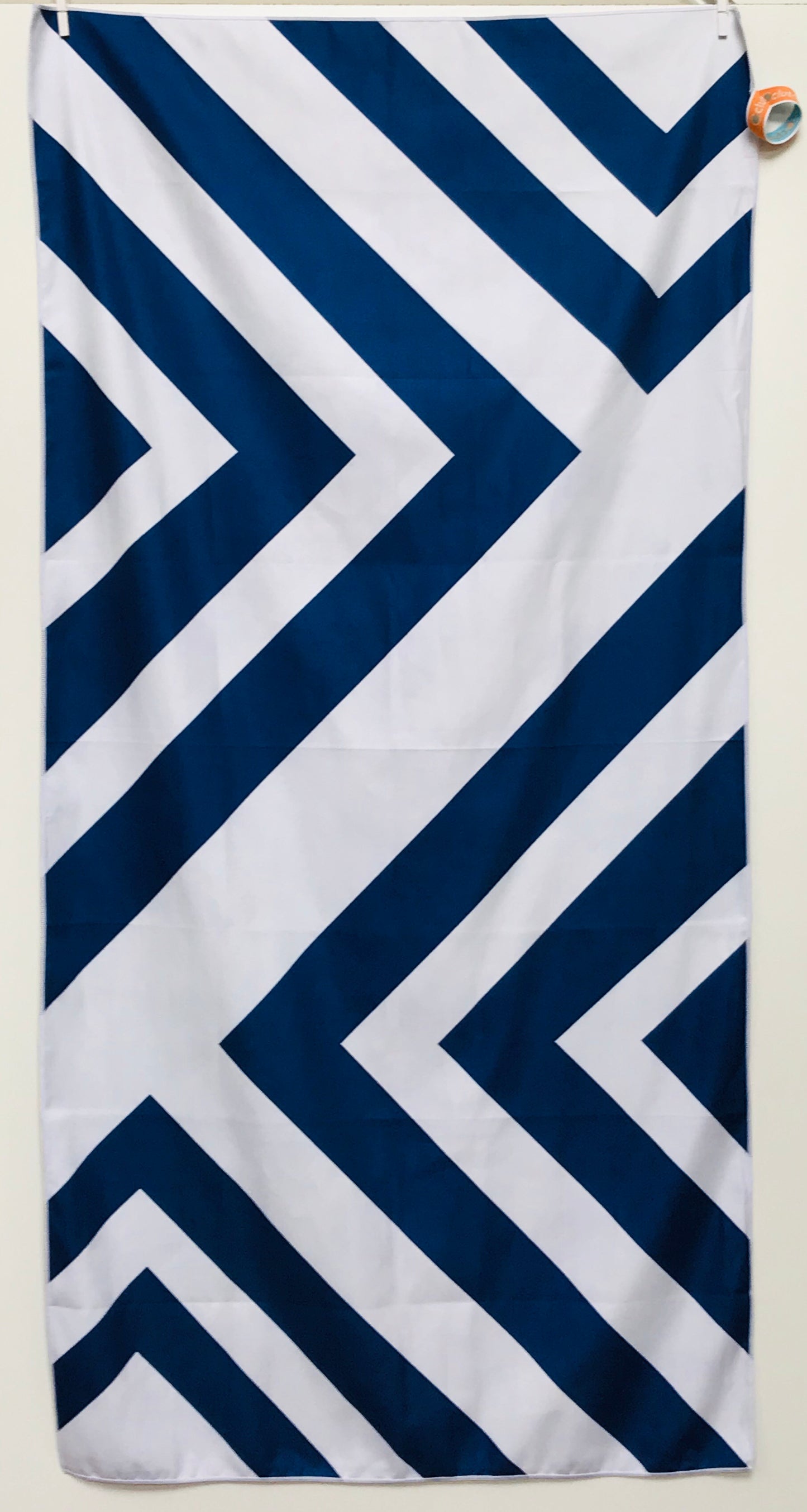 Zig Zag Navy/White