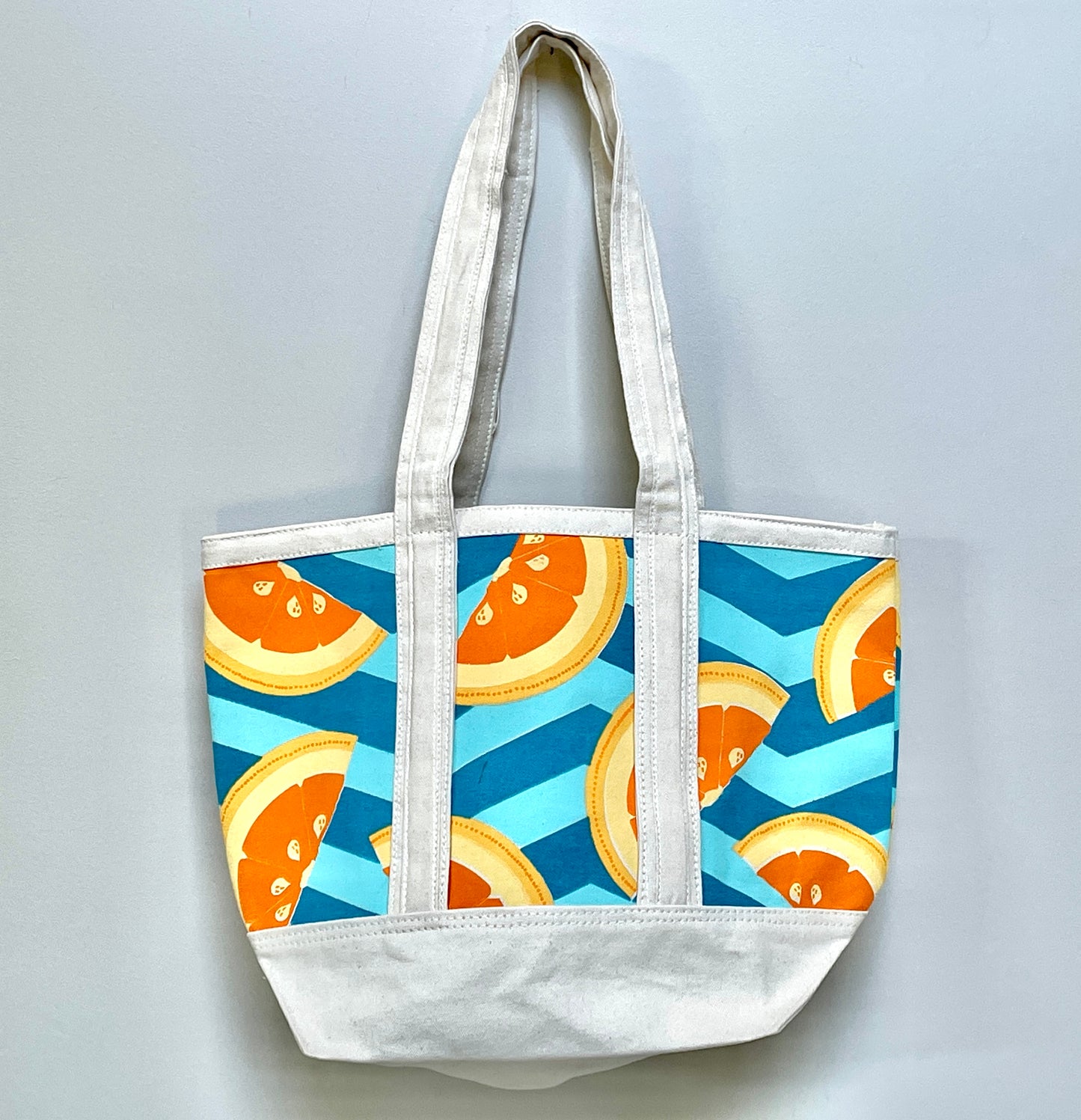 Tangerine Canvas Tote Bag